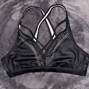 Victoria's Secret black sports bra